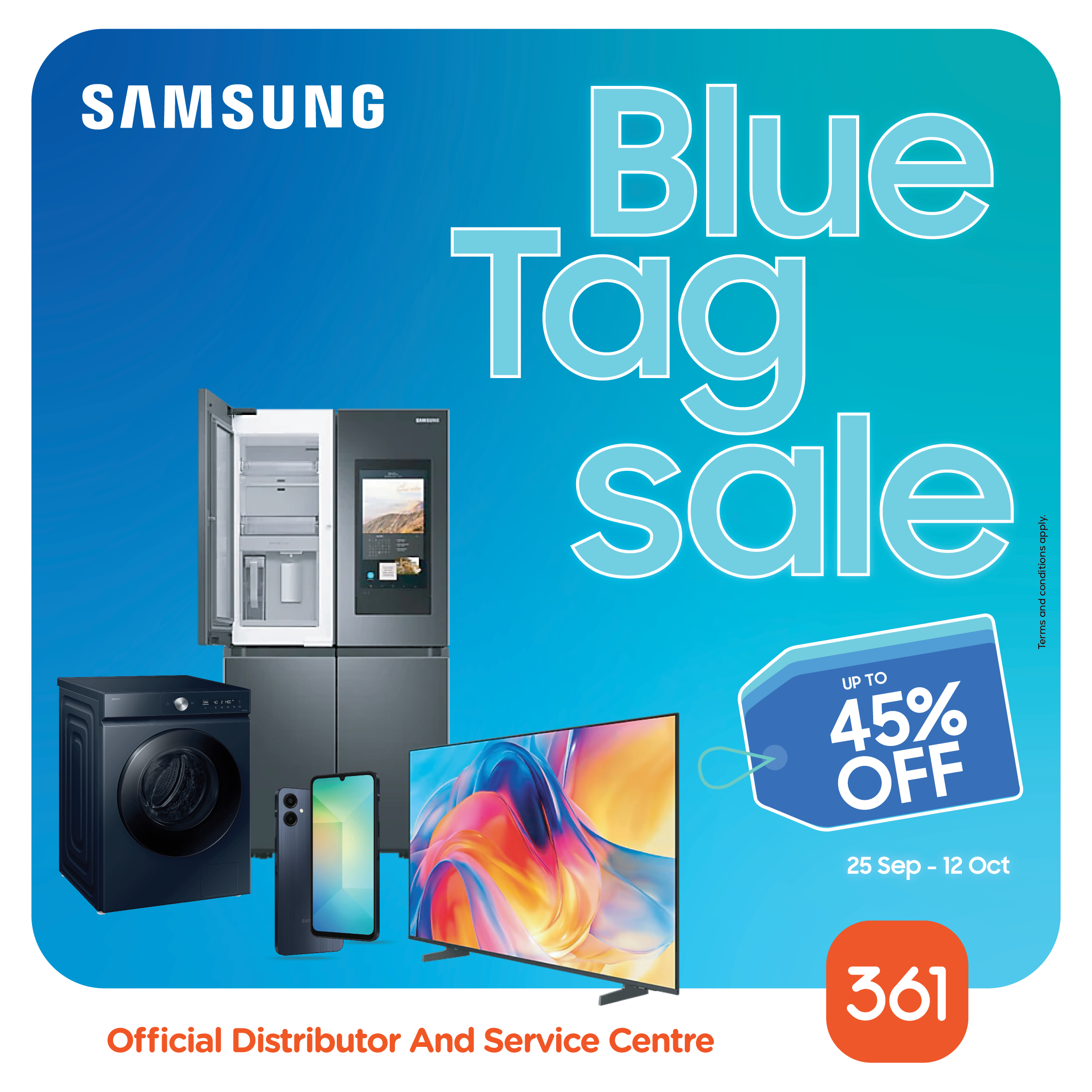 BLUE TAG SALE